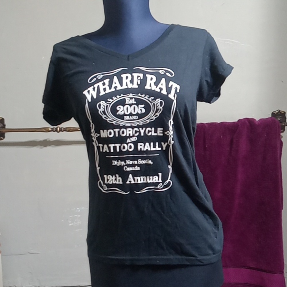 Warf rat 2005 Motorcycle And Tattoo Rally Nova-Scotia 12th Annual t-shirt
